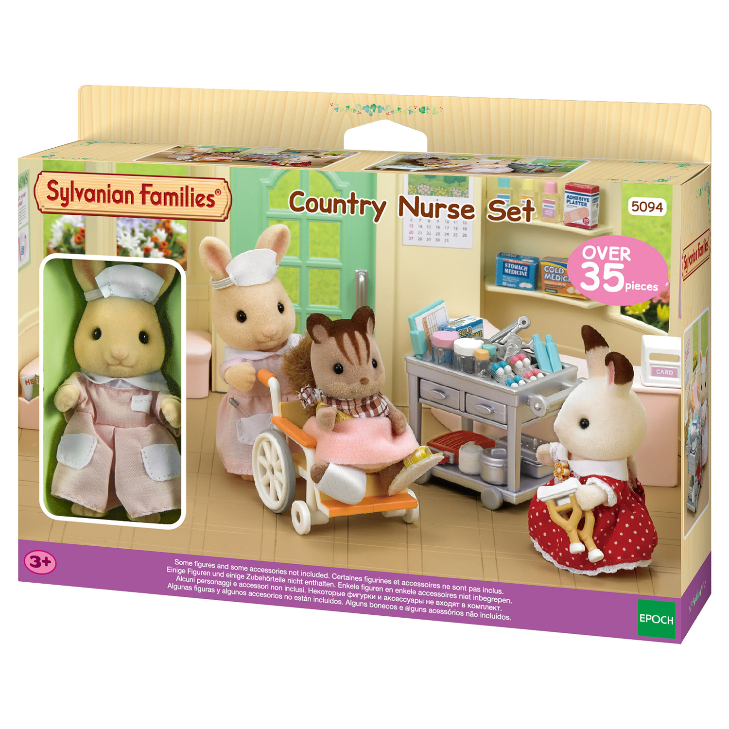 Набор Sylvanian Families Медсестра с аксессуарами (5094) - фото 2