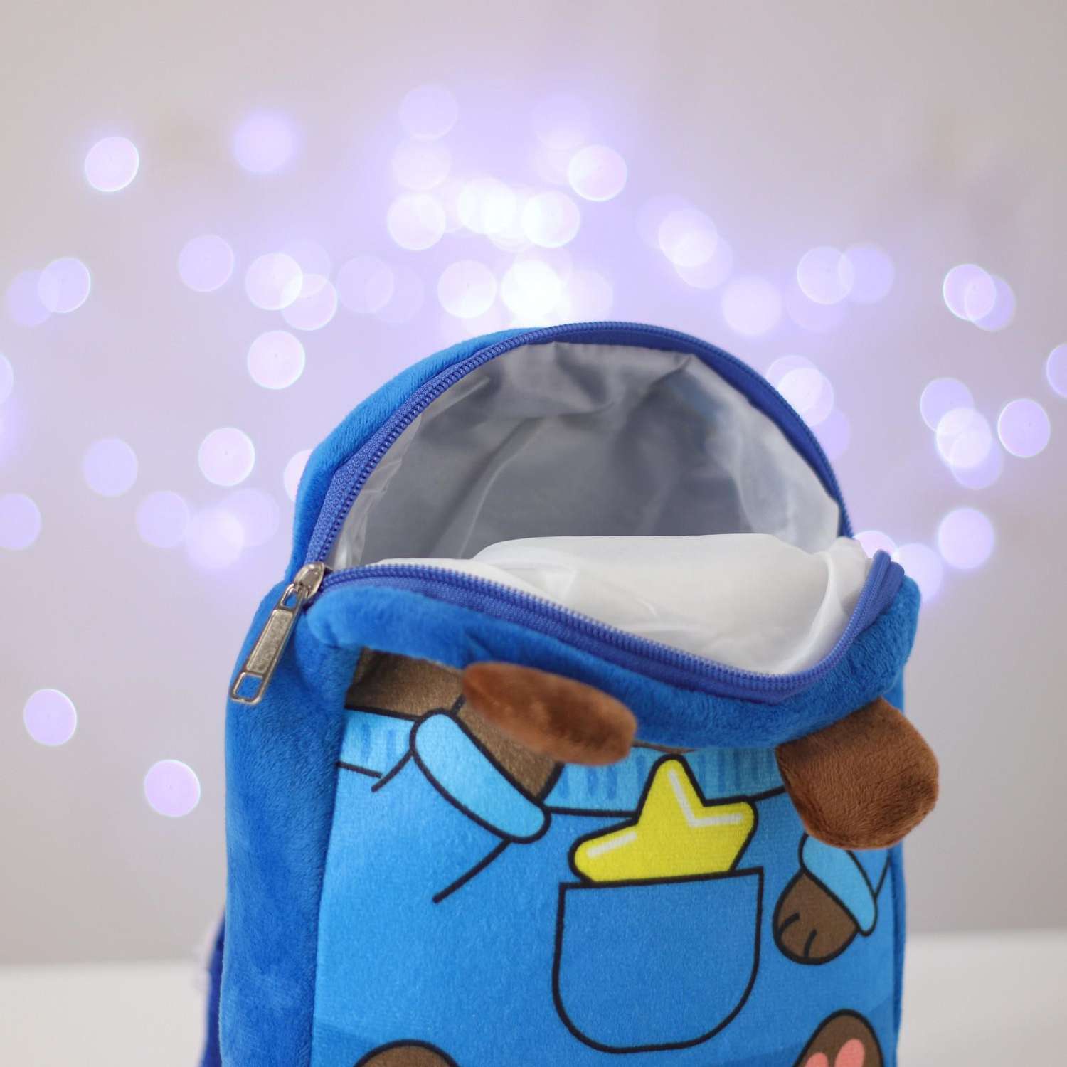 Рюкзак Milo Toys детский новогодний «Мишка со звёздочкой» 22х17 см - фото 6
