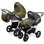 Коляска 2 в 1 Babyton Dizzy Dark Green