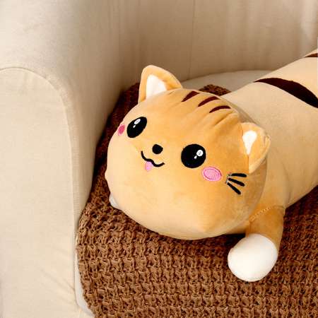 Мягкая игрушка Sima-Land подушка «Кот» 75 см цвет рыжий