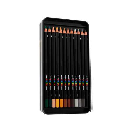 Набор цветных карандашей UNI Posca 36 цветов