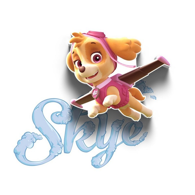 Светильник 3D 3DLightFx Paw Patrol Skye Mini - фото 1