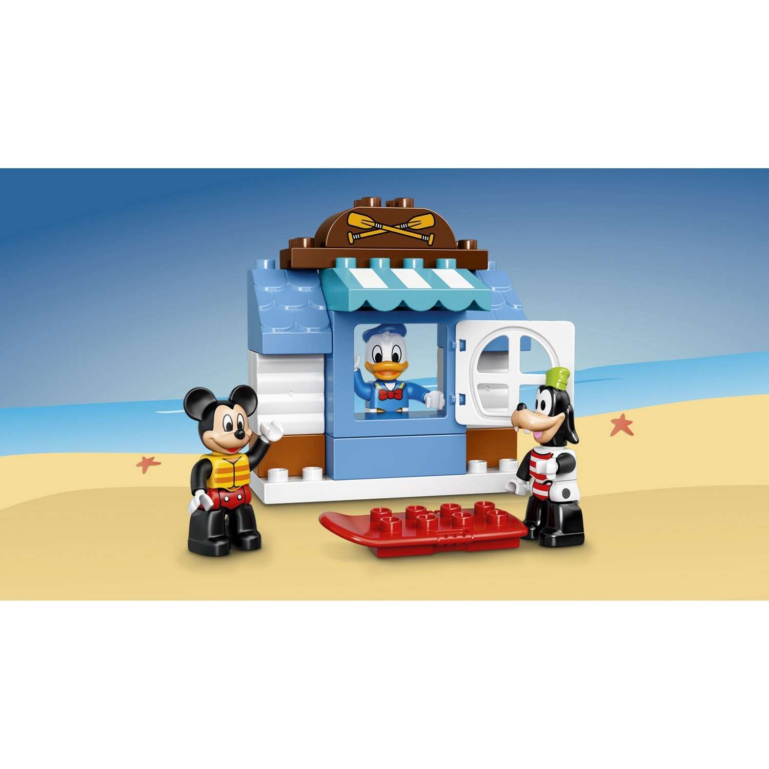 Конструктор LEGO DUPLO Disney TM Домик на пляже (10827) - фото 7