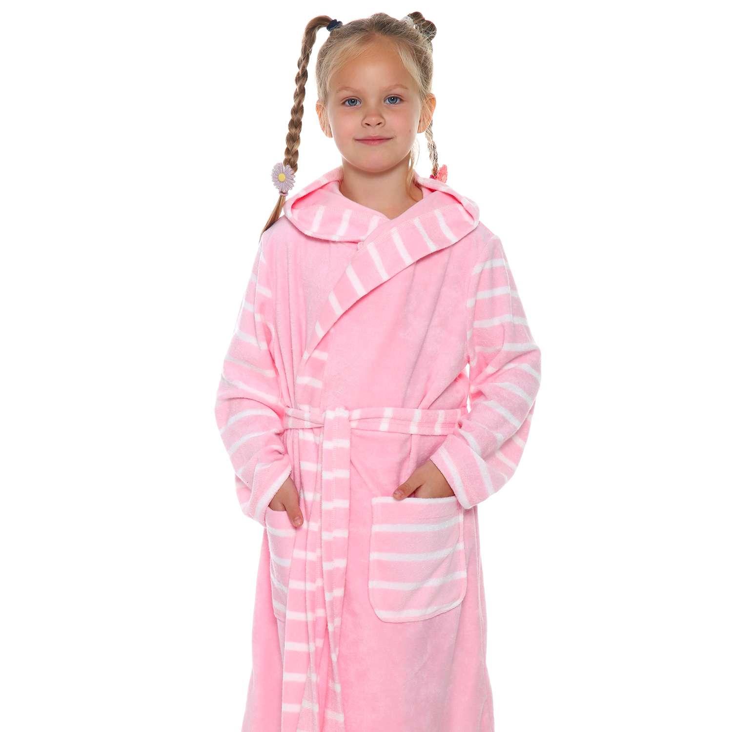 Халат Детская Одежда 0800М/розовый - фото 2
