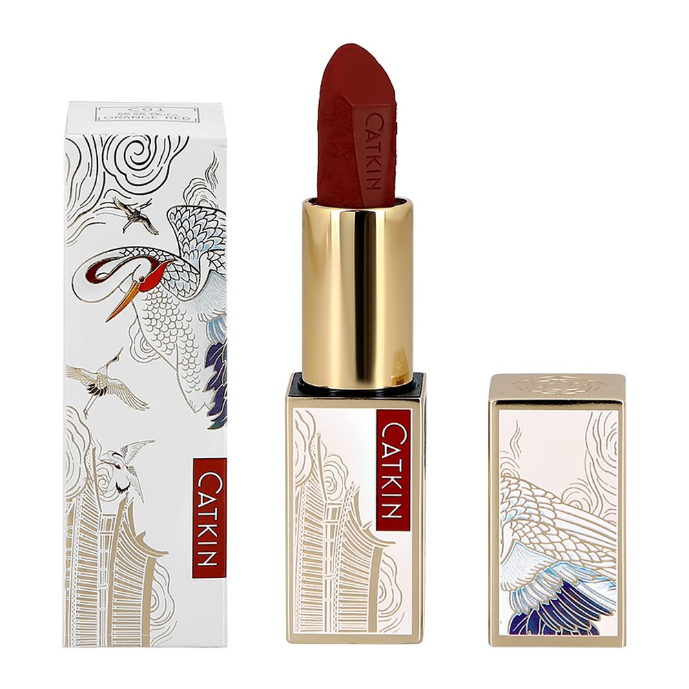 Помада для губ CATKIN Rouge lipstick тон c01 - фото 3