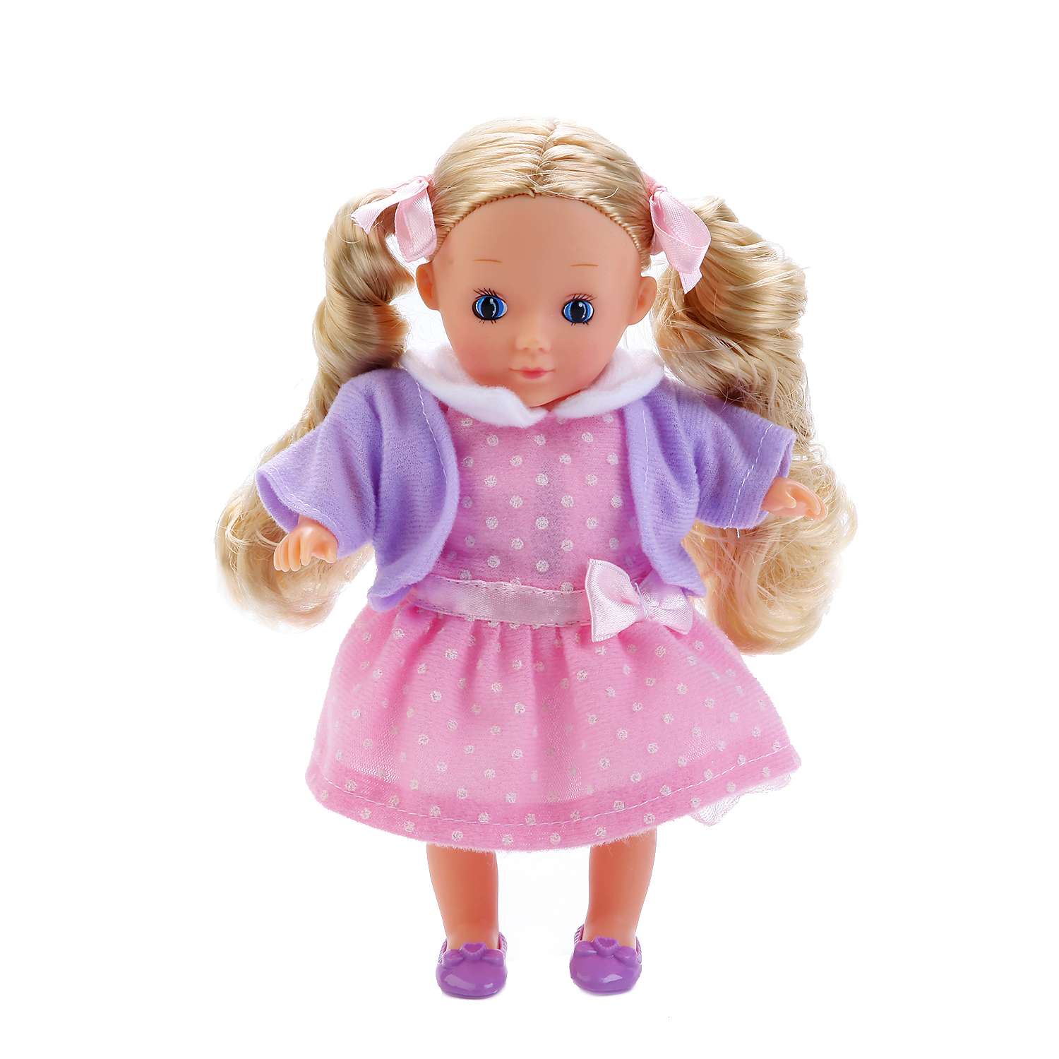 Кукла Карапуз 18 см озвученная 184433 - фото 1