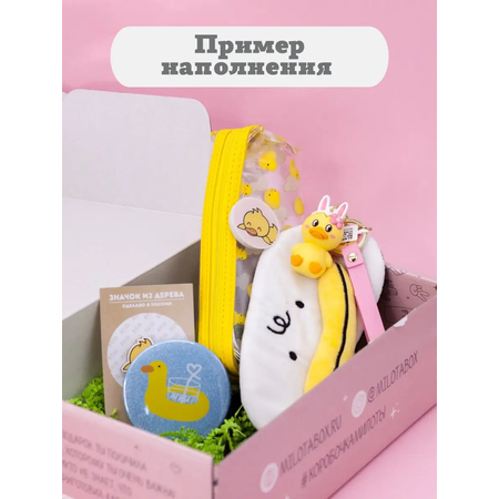 Подарочный бокс для девочки iLikeGift утенок