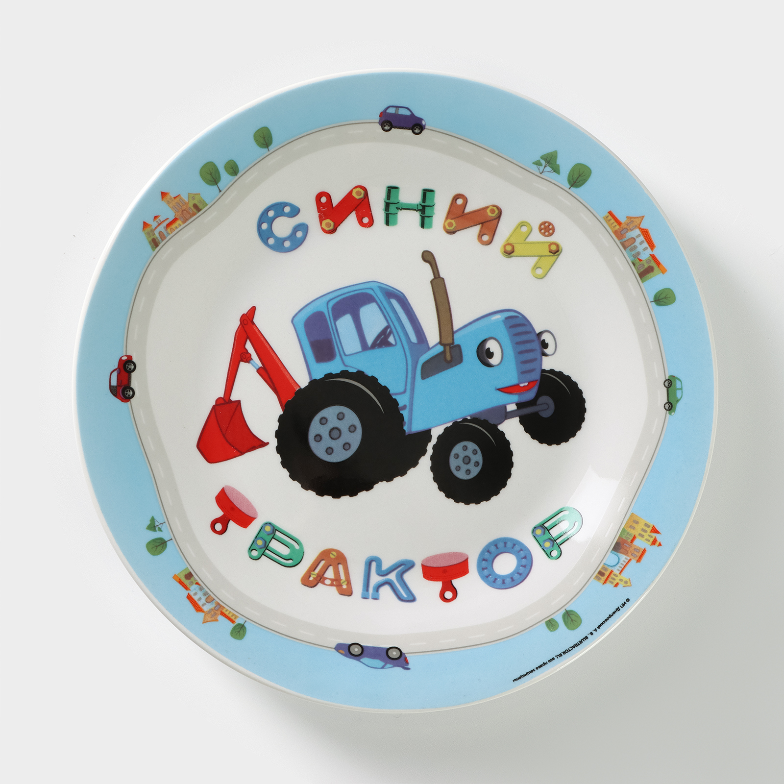 Набор Синий трактор детской посуды из керамики «Синий трактор» - фото 6