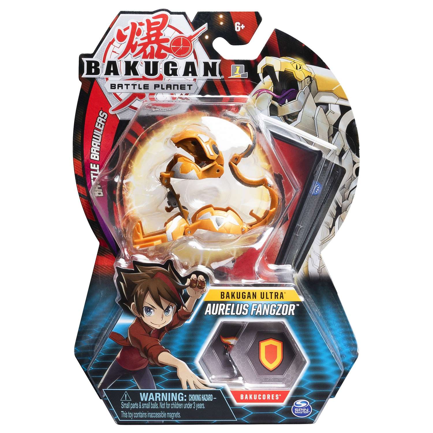 Фигурка-трансформер Bakugan Ультра Cobra Gold 6045146/20109017 - фото 2