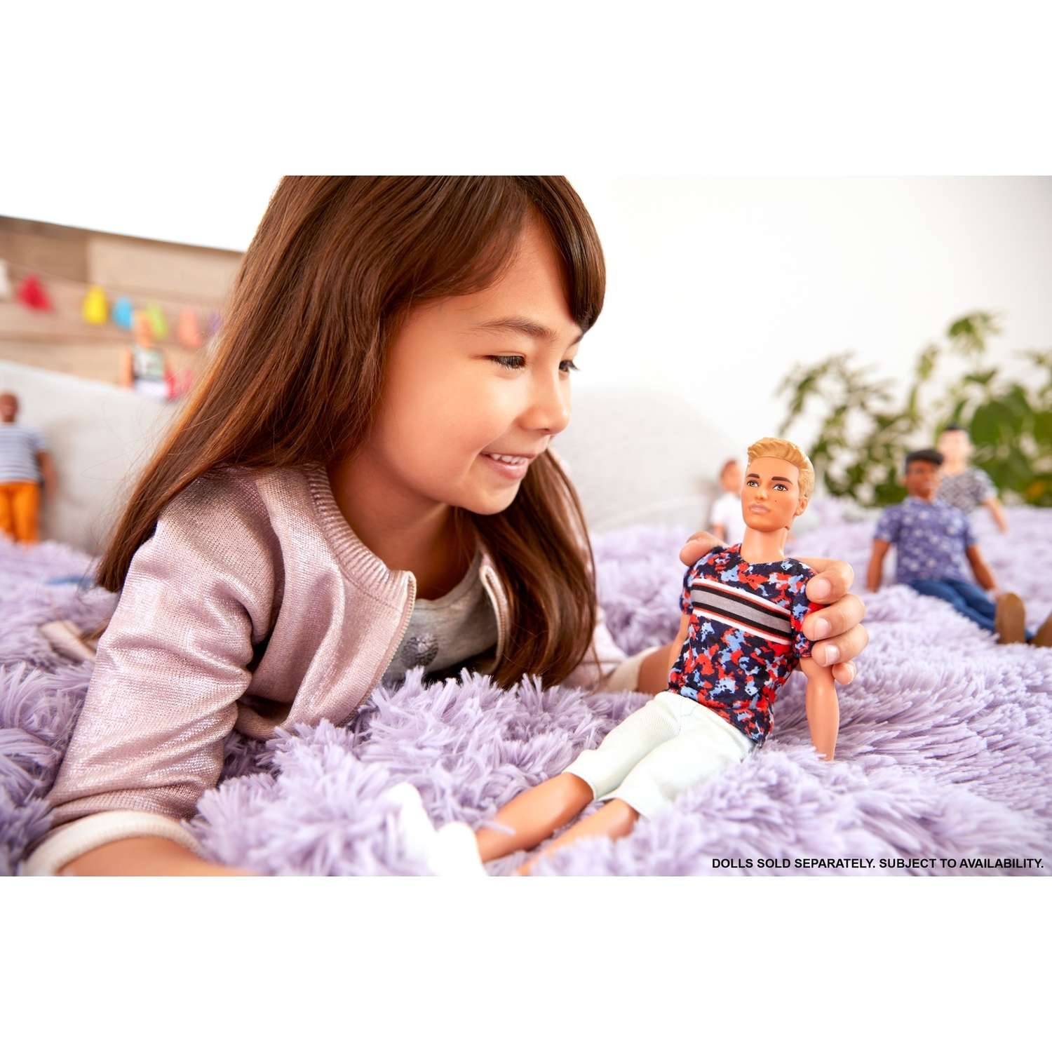 Кукла Barbie Игра с модой Кен 118 В футболке с суперпринтом FXL65 DWK44 - фото 7