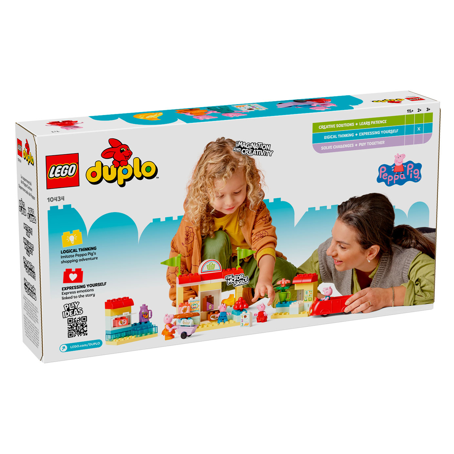 Конструктор детский LEGO Duplo Свинка Пеппа супермаркет - фото 4