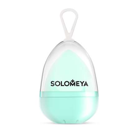 Спонж для макияжа SOLOMEYA Вельветовый косметический Тиффани