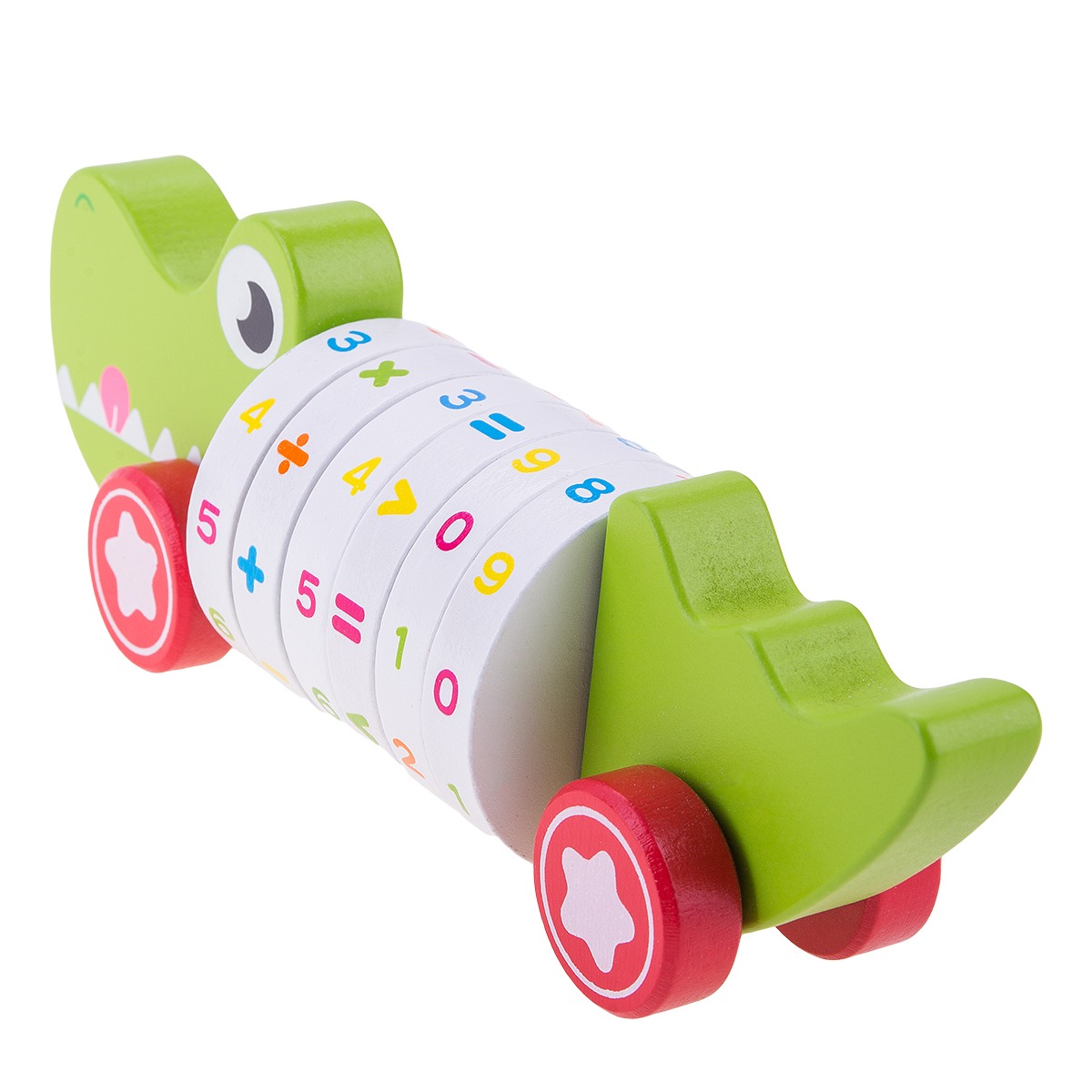 Каталка на веревочке Baby and Kids для детей Крокодильчик ES56313 - фото 2