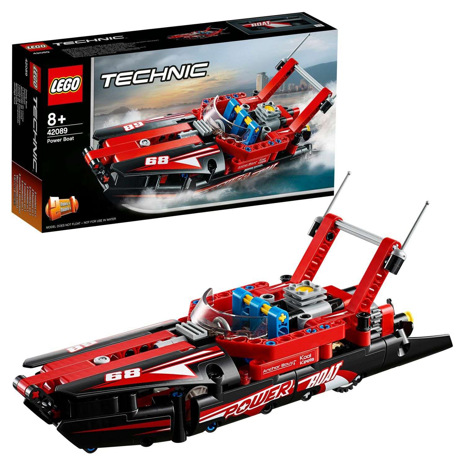 Конструктор LEGO Technic Моторная лодка 42089 - фото 1