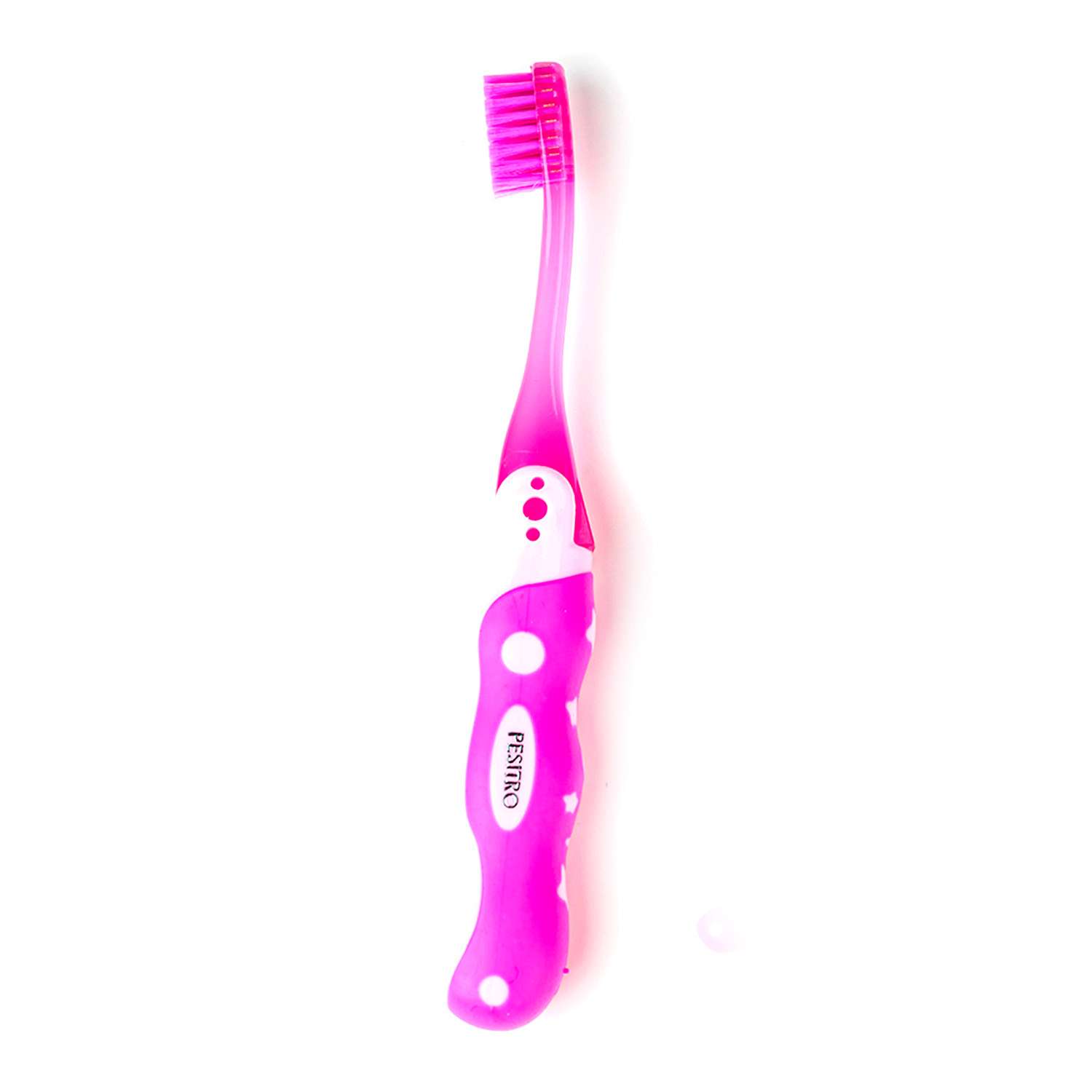 Детская зубная щетка Pesitro Go-Kidz Ultra soft 4380 Розовая - фото 1