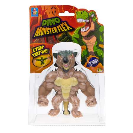 Игрушка-тягун 1Toy Monster Flex Dino Кораз Т22691-11