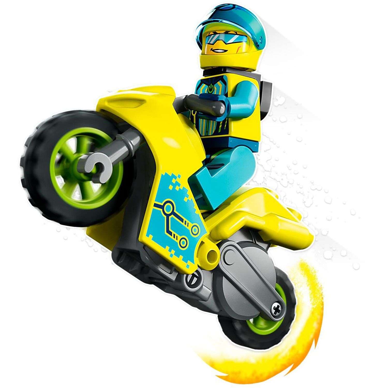 Конструктор LEGO Кибер-трюк-байк 60358 - фото 5