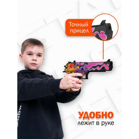 Деревянный пистолет PalisWood Desert Eagle резинкострел Орочи