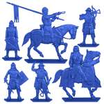 Набор солдатиков Воины и Битвы Барон Манфре и его люди цвет синий