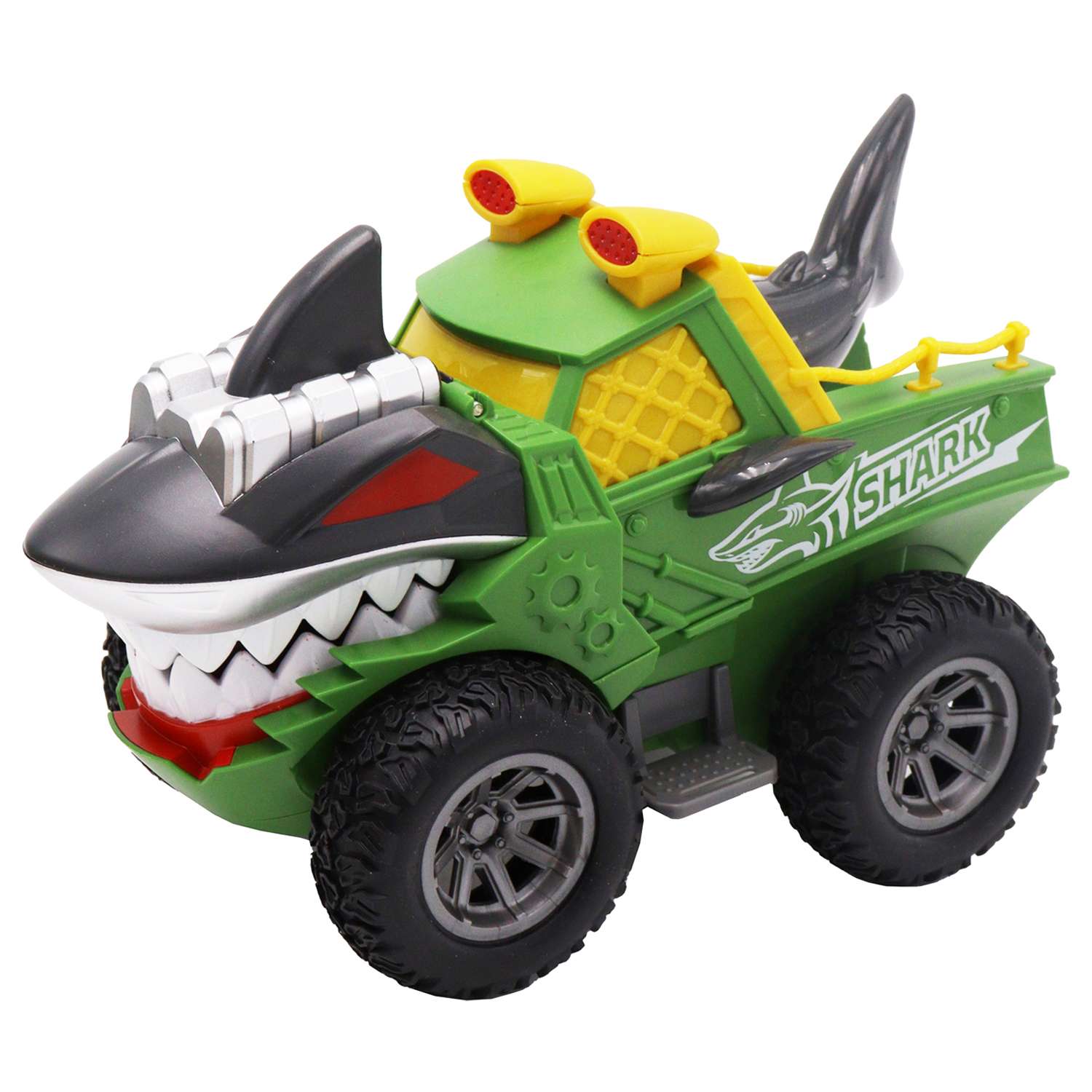 Машинка Funky Toys Акула Зеленый FT0735694 FT0735694 - фото 1