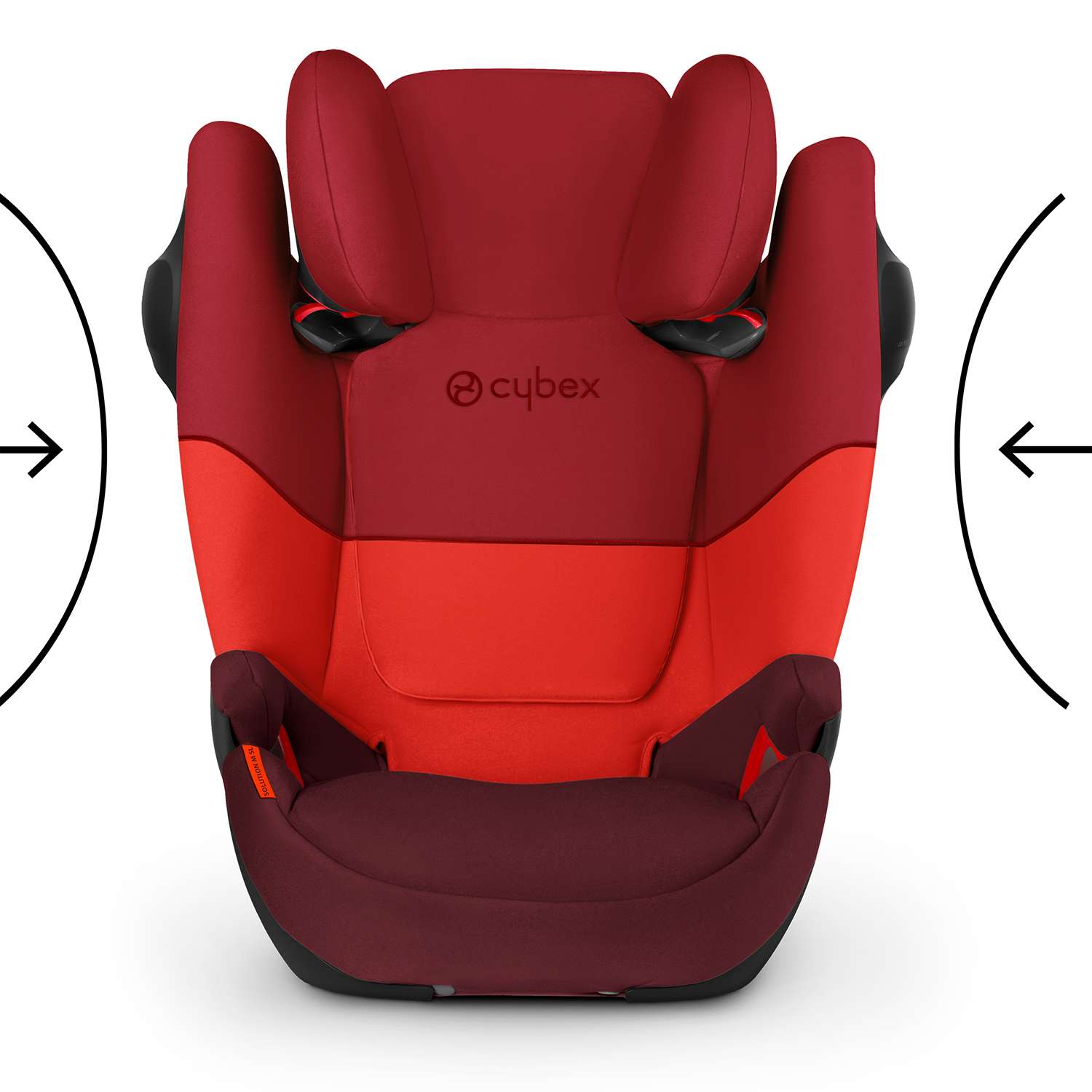 Автокресло Cybex Solution M-Fix SL Rumba Red - фото 3