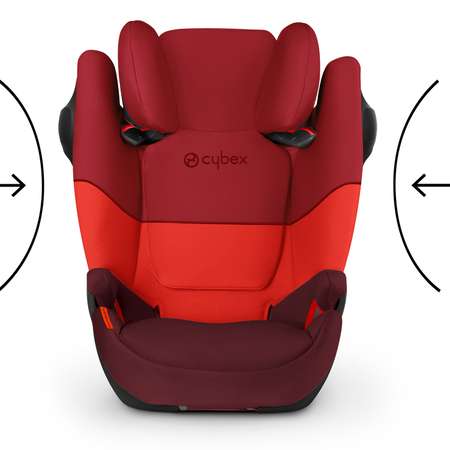 Автокресло Cybex Solution M-Fix SL Rumba Red