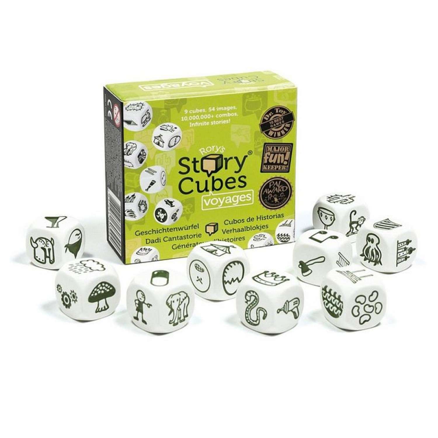 Настольная игра Rory`s Story Cubes Кубики Историй Путешествия - фото 1