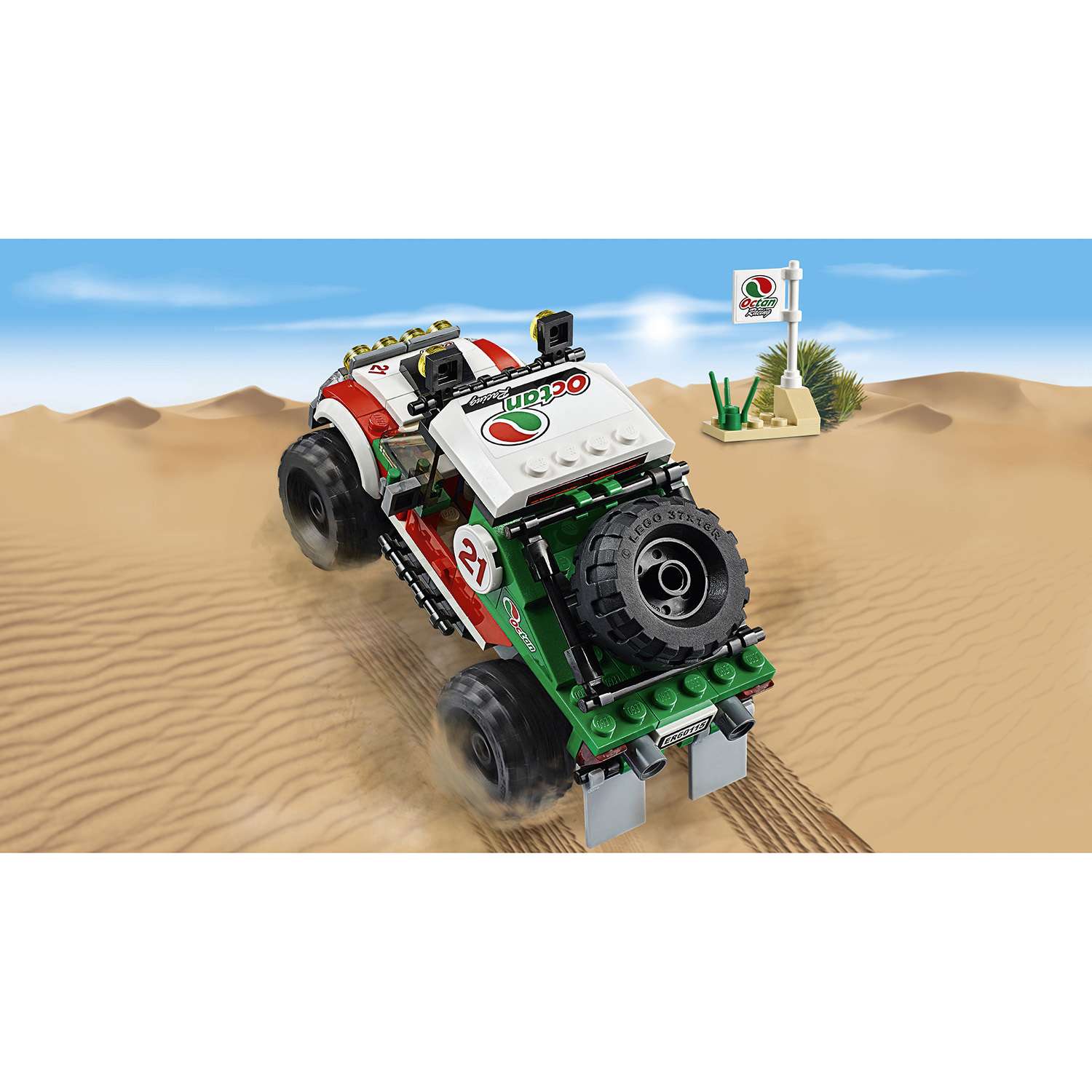 Конструктор LEGO City Great Vehicles Внедорожник 4x4 (60115) - фото 7