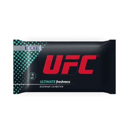 Салфетки влажные EXXE UFC ultimate freshness 15шт