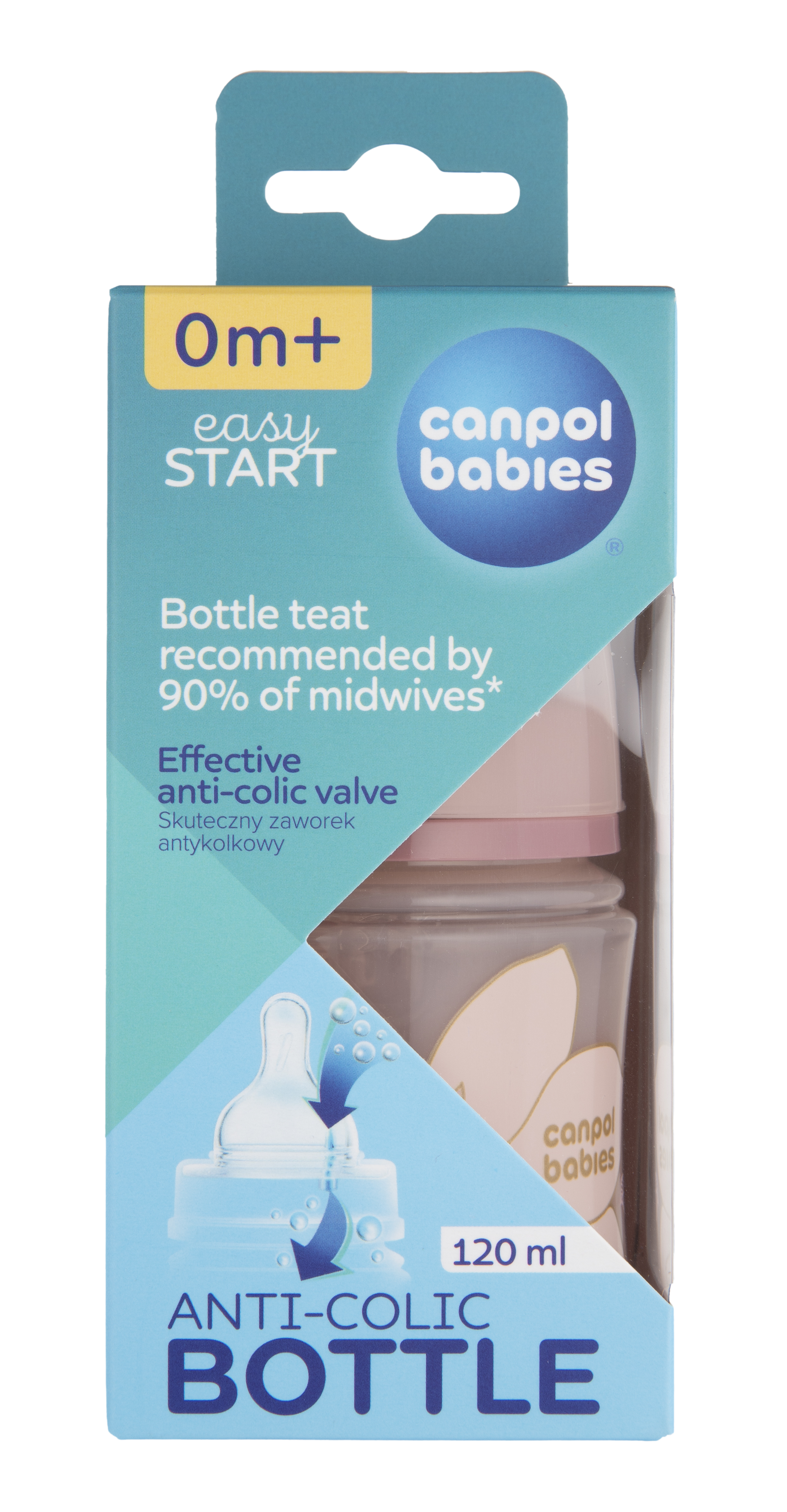 Бутылочка Canpol Babies 120 мл 1 шт. в ассортименте - фото 5