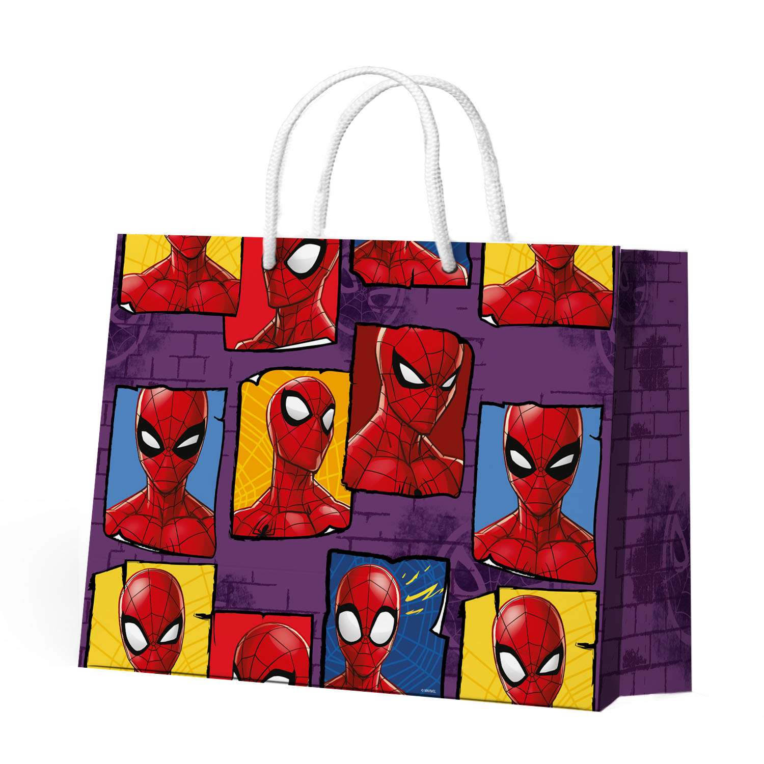 Пакет подарочный ND PLAY Spiderman 40*30*14cм 299874 - фото 2