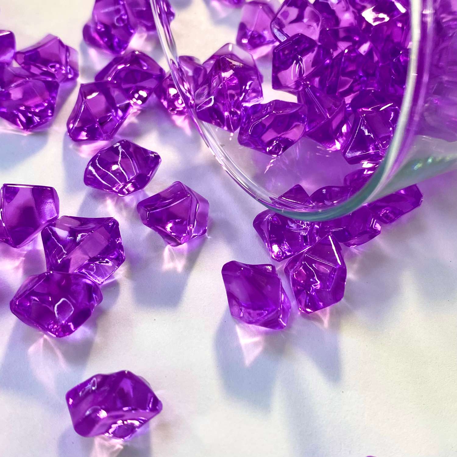 Камни для декора и творчества Color Si Фиолетовые - фото 2