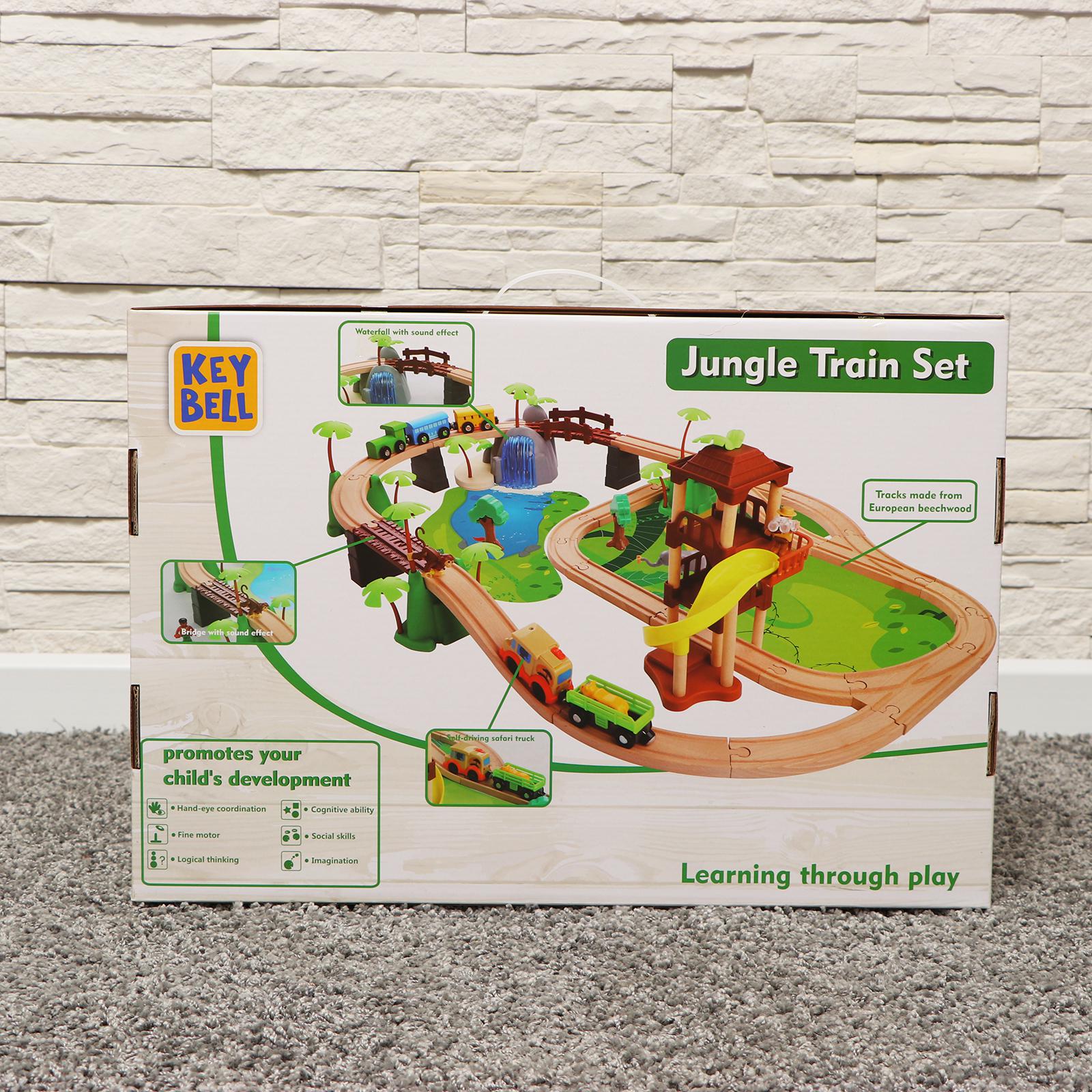 Детский набор Sima-Land «Железная дорога: джунгли» 107 деталей 50.5×11.5×35 см 6073518 - фото 9
