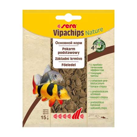 Корм для сомов Sera Vipanchips 15г