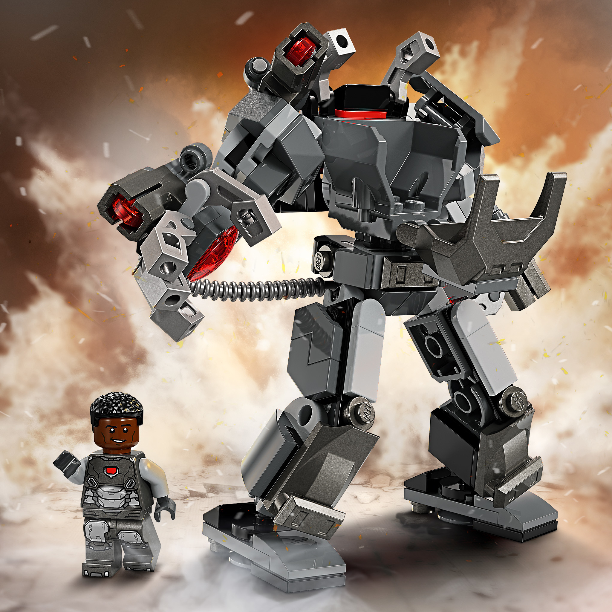 Конструктор LEGO Marvel Механическая броня боевой машины 76277 - фото 11