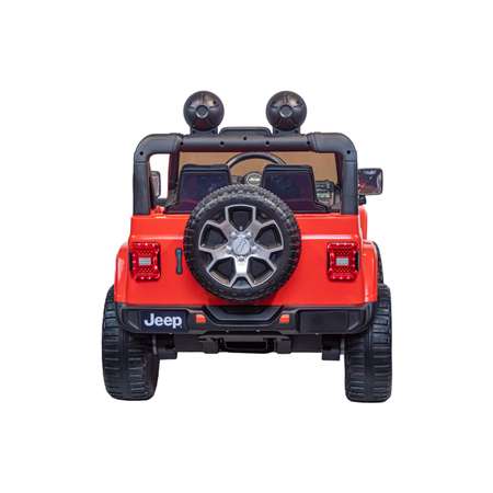 Электромобиль TOYLAND Джип Jeep Rubicon 4x4 красный