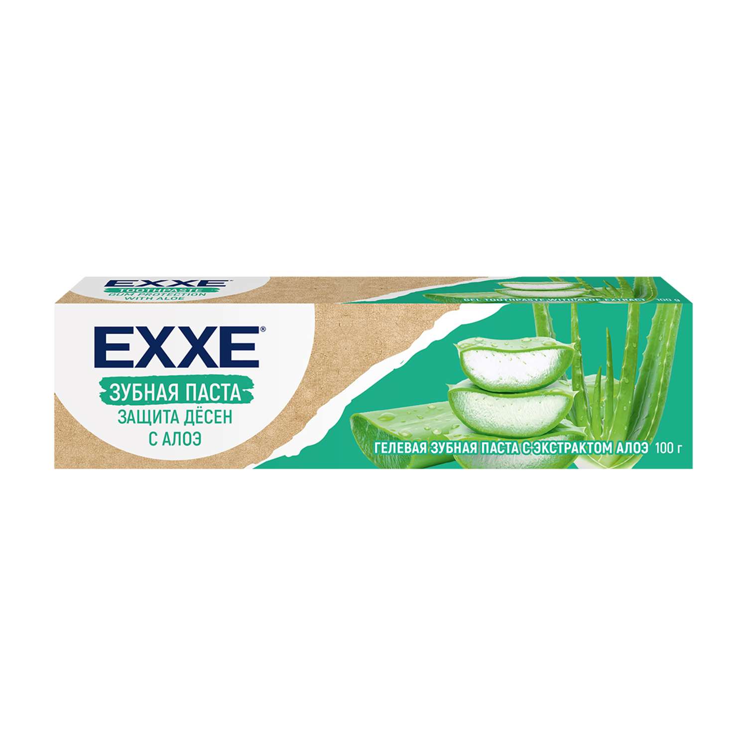 Зубная паста EXXE Защита десен с алоэ 100 г - фото 1