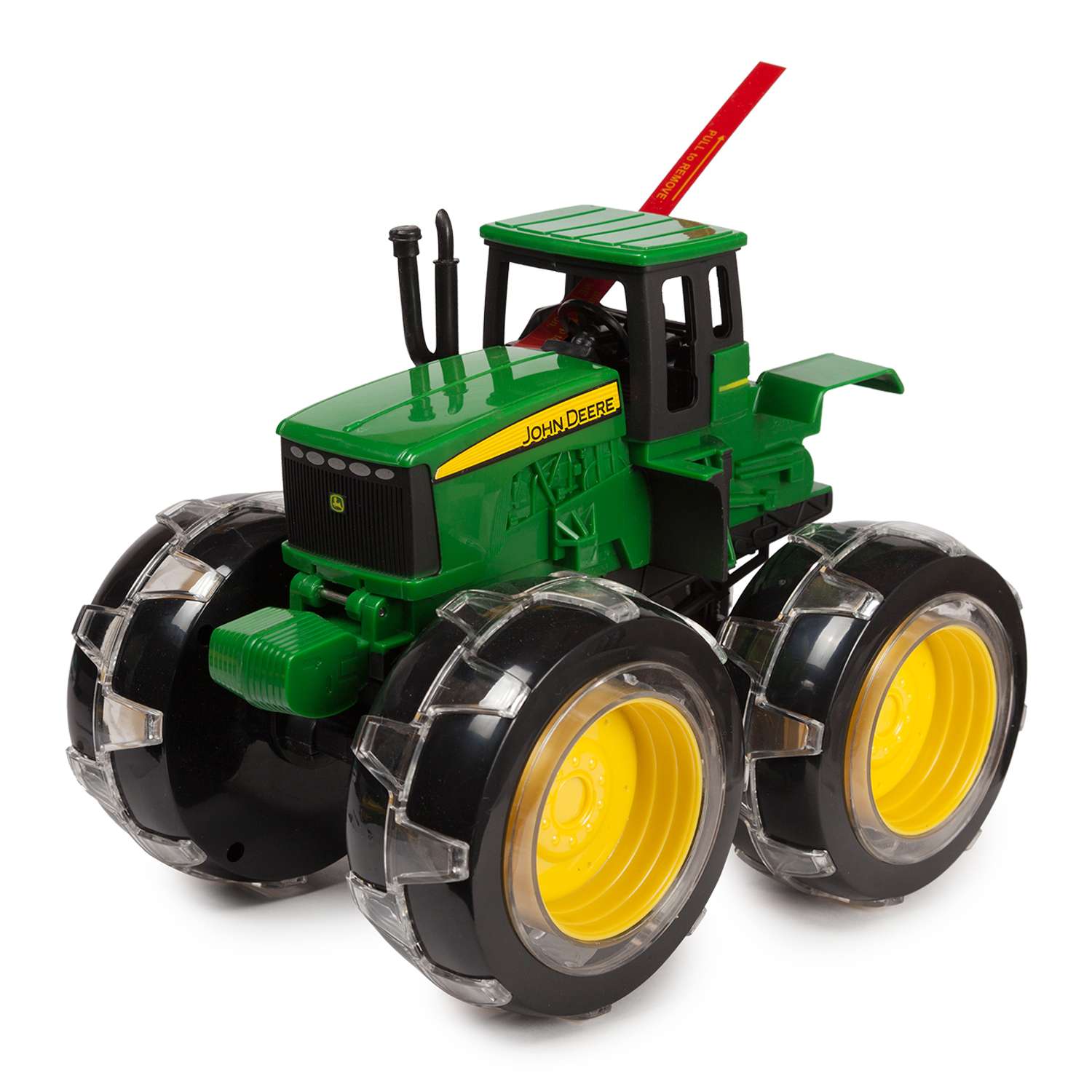 Трактор Tomy JD Monster со светящимися колесами 25 см 46434B - фото 1