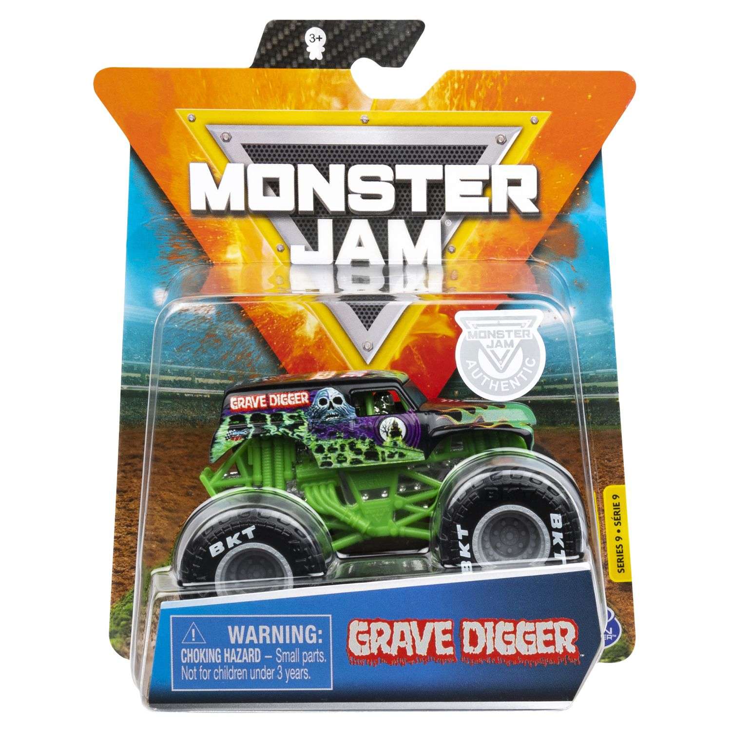 Машинка Monster Jam 1:64 Graver Digger 6044941/20120655 6044941 - фото 2