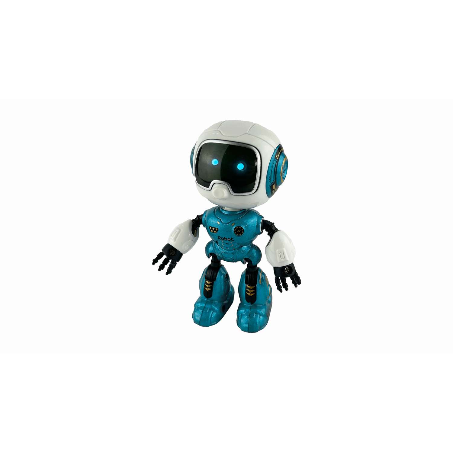 Карманный интерактивный робот CS Toys свет звук - фото 1