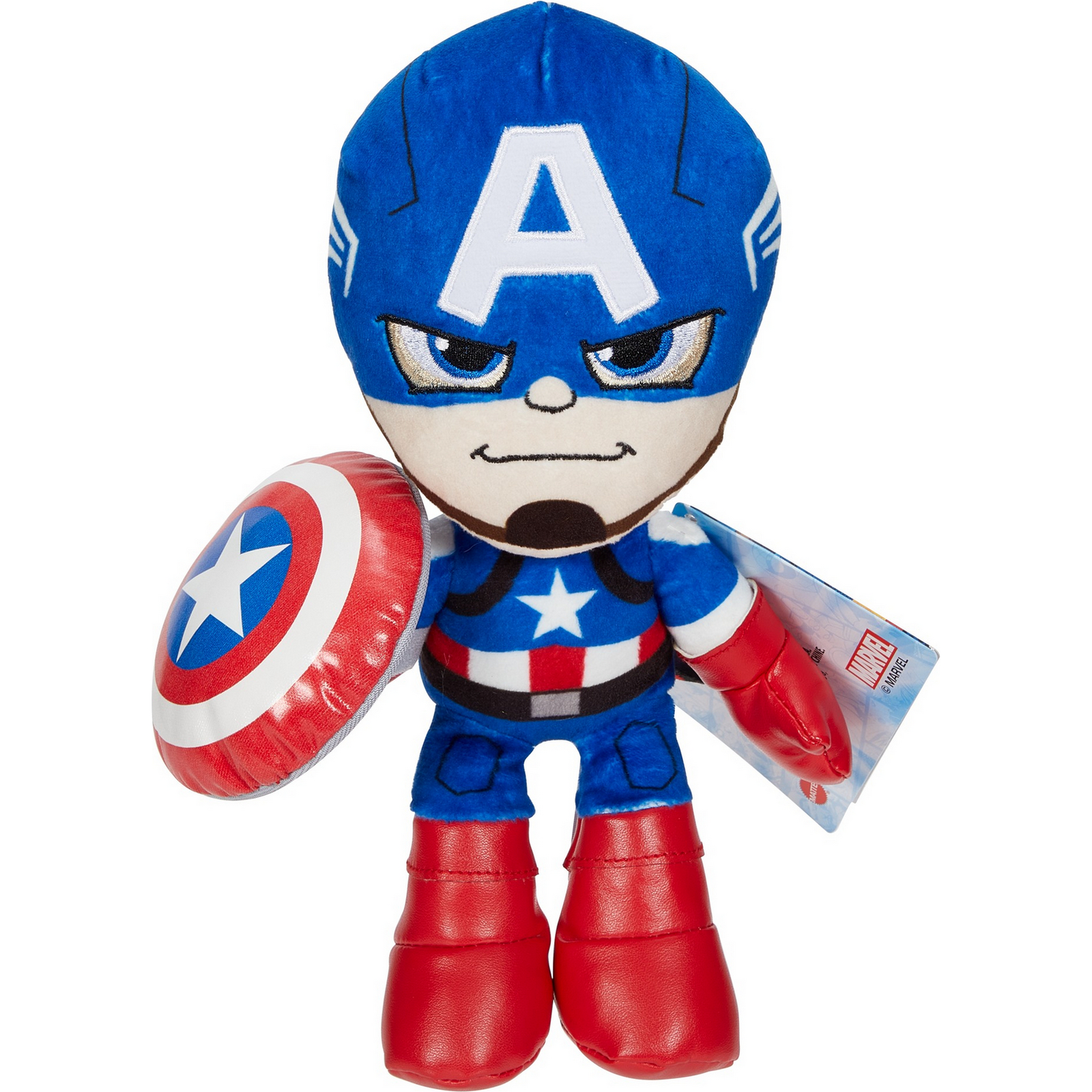 Игрушка Marvel Total Plush Герои Капитан Америка GYT42 - фото 2