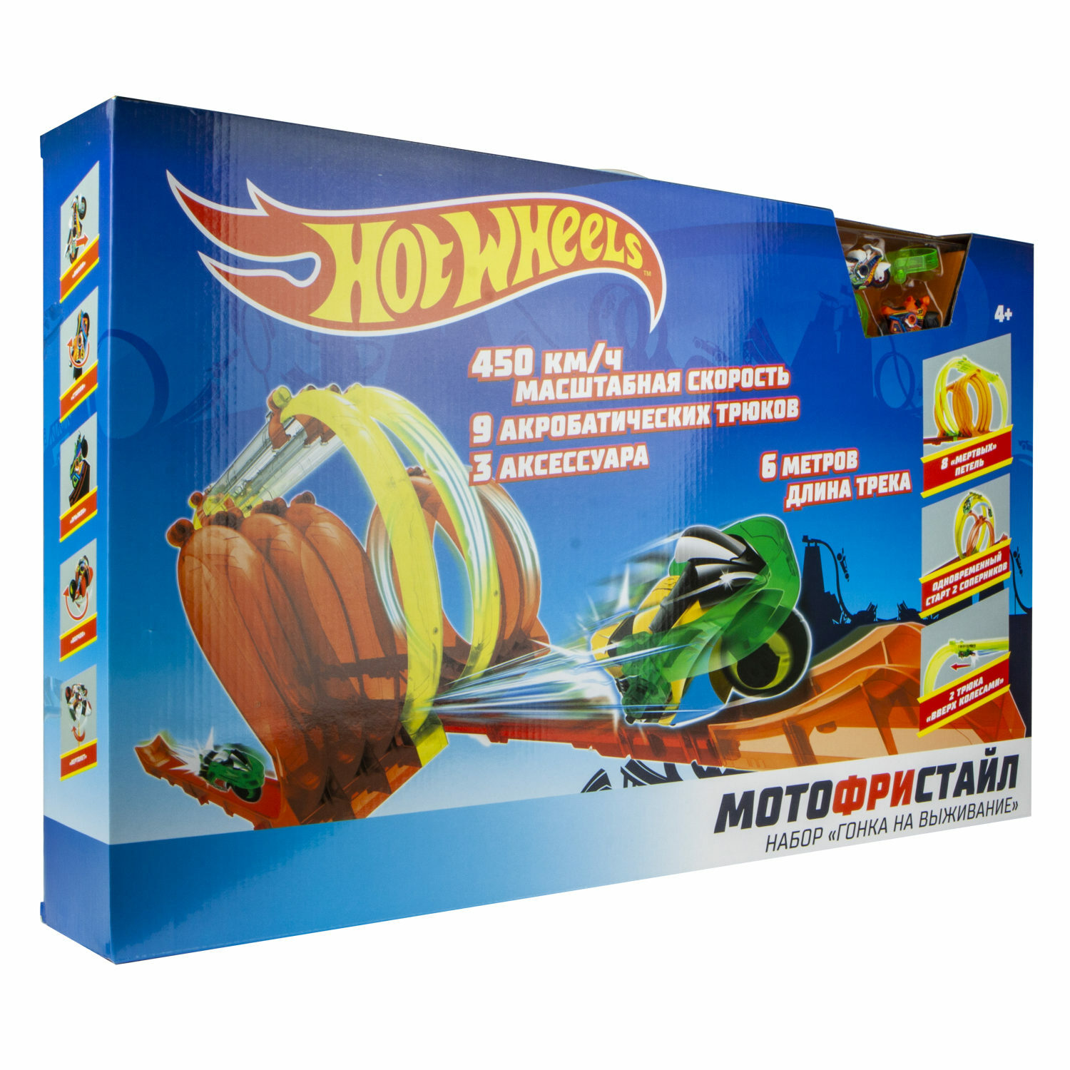 Трек Hot Wheels Мотофристайл Мотофристайл Т16725 - фото 3