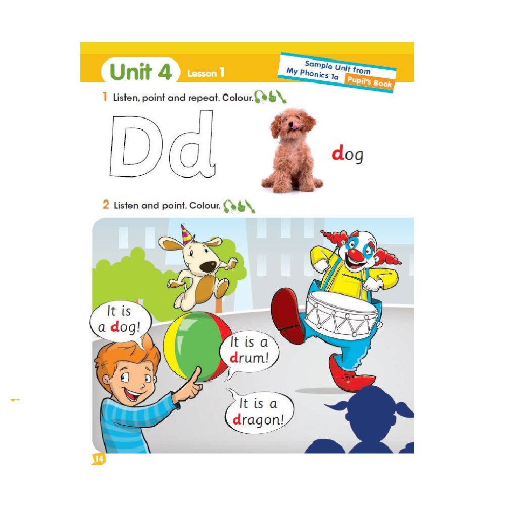 Учебник Express Publishing My Phonics 1 The Alphabet Students Book (International) with cross-platform application - фото 4