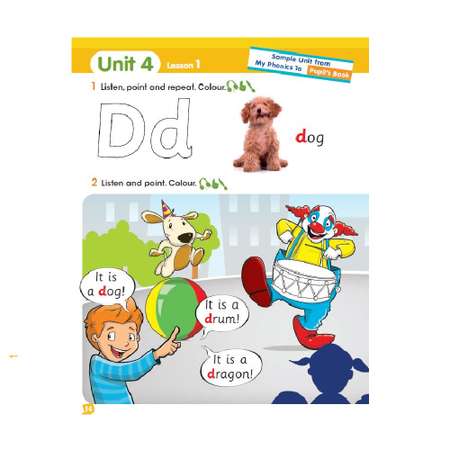 Учебник Express Publishing My Phonics 1 The Alphabet Students Book (International) with cross-platform application