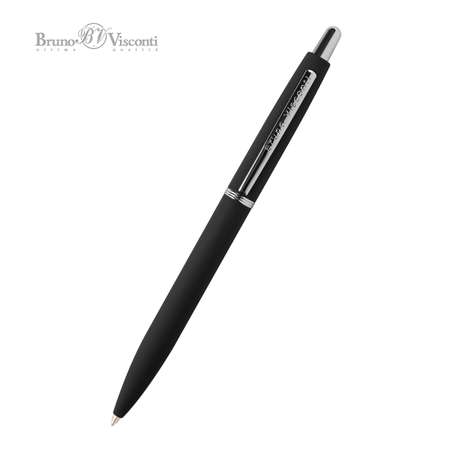 Ручка шариковая Bruno Visconti Автоматическая san remo цвет корпуса черный 1 мм синий в черном футляре