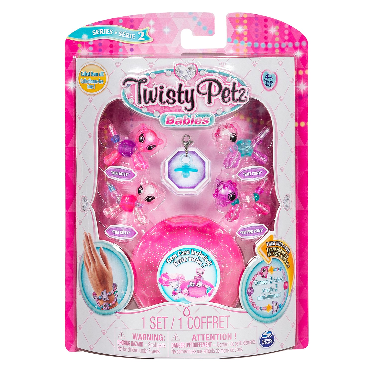 Набор мини фигурок-трансформеров Twisty Petz Twin Babies 8 4шт 6044224/20104378 - фото 1