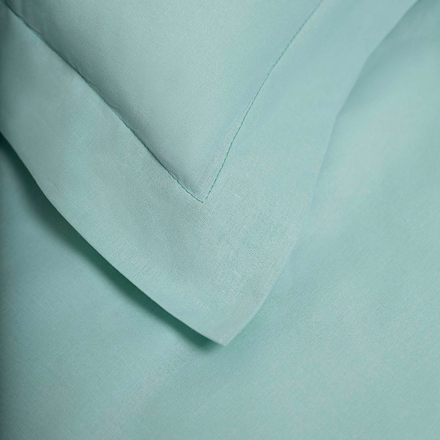 Комплект постельного белья SONNO by Julia Vysotskaya 2-спальный цвет Зимняя мята - фото 4