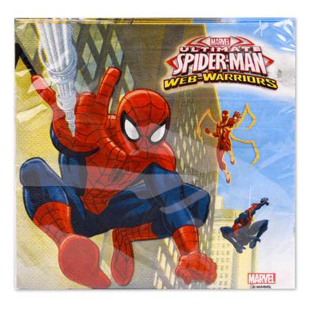 Салфетка Decorata Party Spiderman 20шт 1502-4679