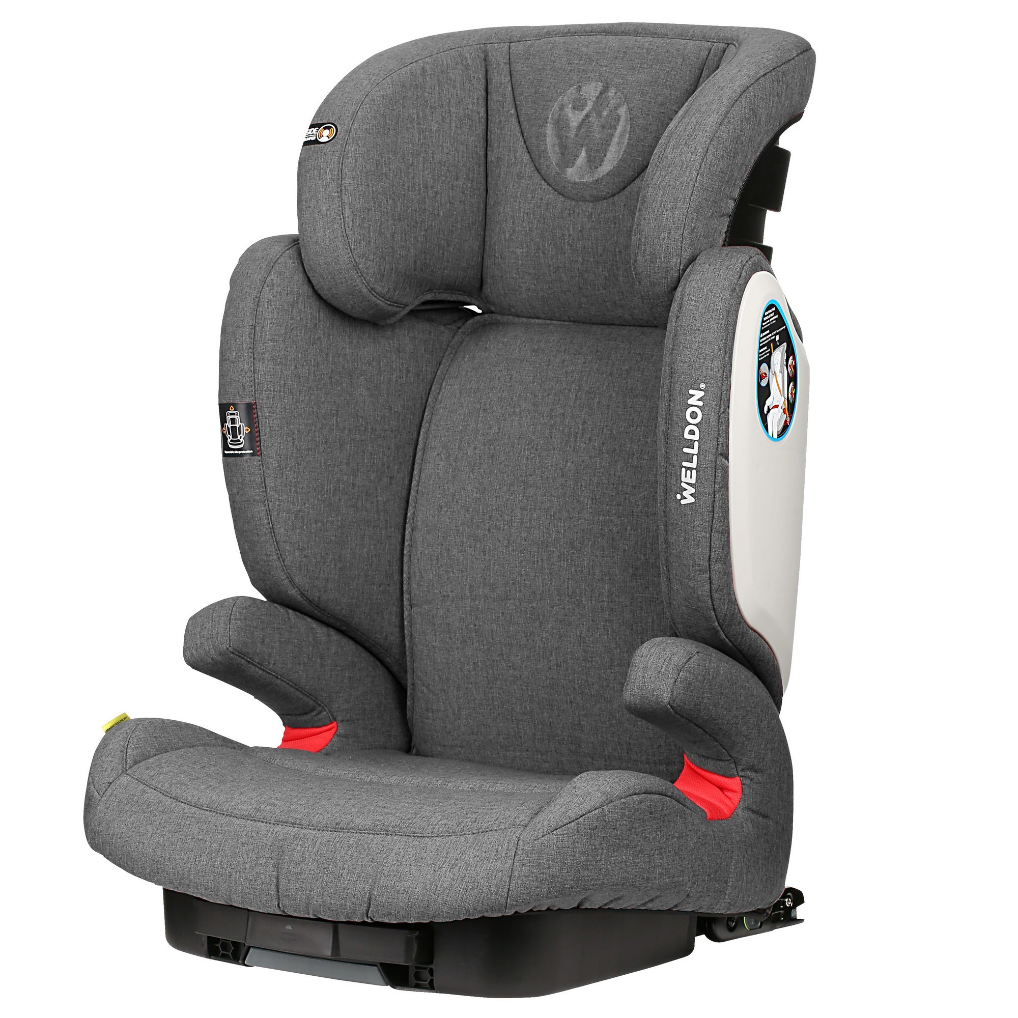 Автокресло Welldon Magic Nacre Fit Grey Isofix 2/3 (15-36 кг) - фото 1