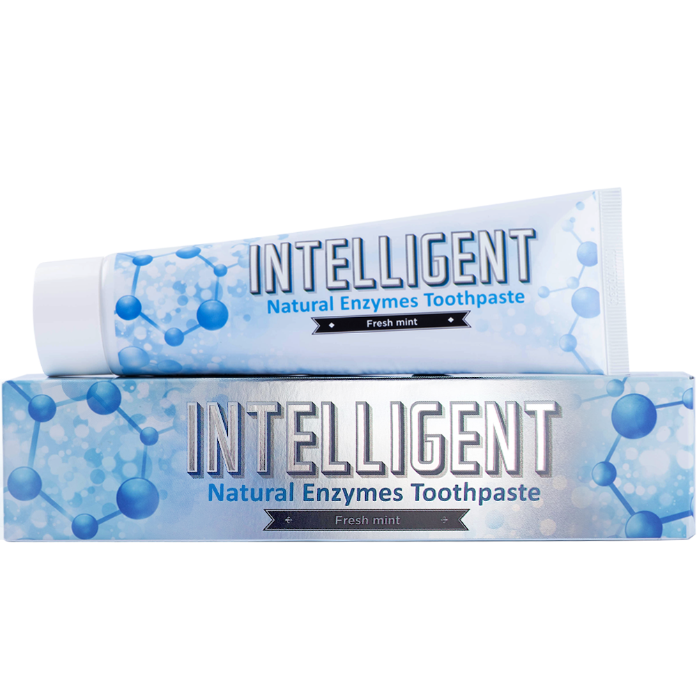 Зубная паста INTELLIGENT Enzymes Toothpaste свежая мята 80 г - фото 1